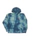 Sudadera capucha Watsay tie dye azul