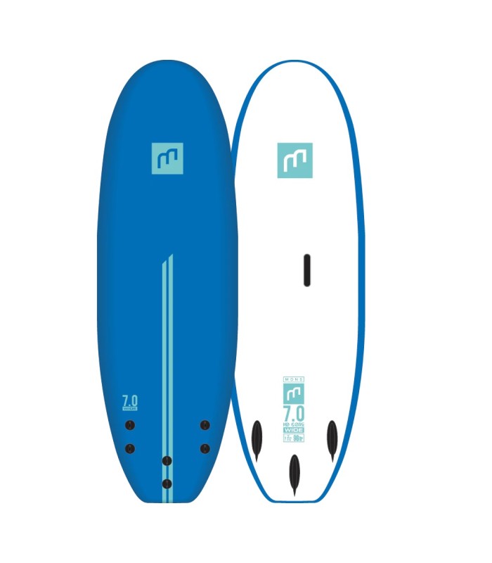 Tabla de surf - Madness 7.0 wid HD core sky blue