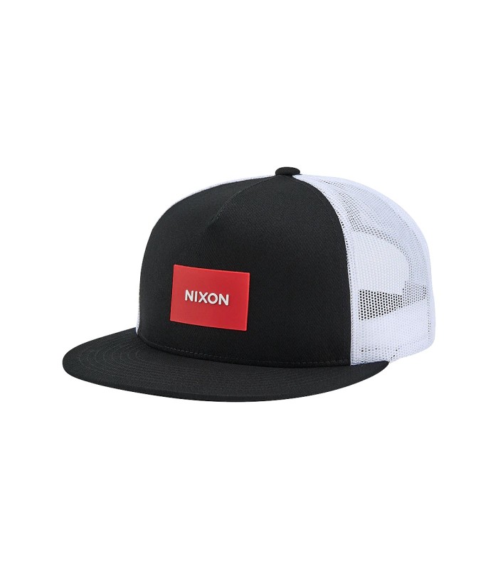 Gorra - Nixon Team Trucker Hat Black / Red / White