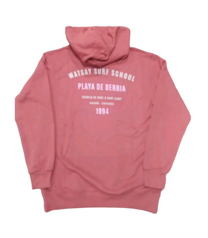 Sudadera - Watsay Playa de Berria flock red