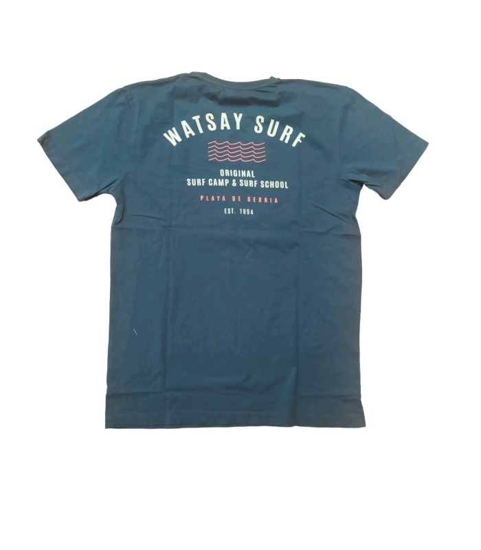 Camiseta - Watsay Olas navy