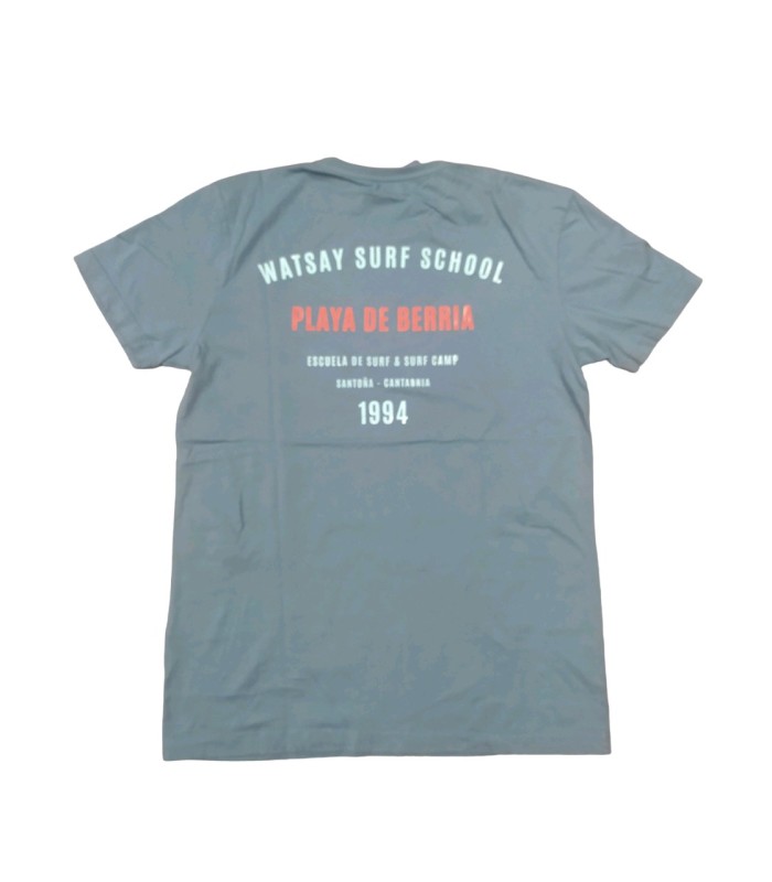 Camiseta - Watsay Playa de Berria blue