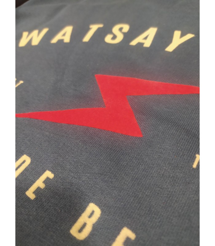 Sudadera - Watsay cuello redondo  rayo flock navy