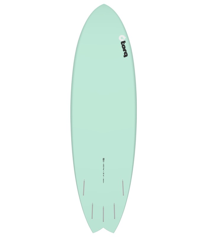 Tabla de surf - Torq fish pinline 5.11 seagreen