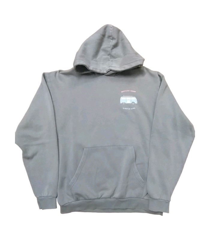 Sudadera - watsay niño furgo gris