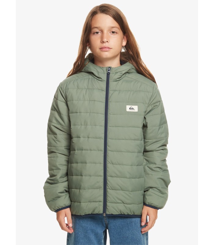 Cazadora Quiksilver Scaly boy green