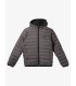 Cazadora quiksilver chicos Scaly reversible black grey