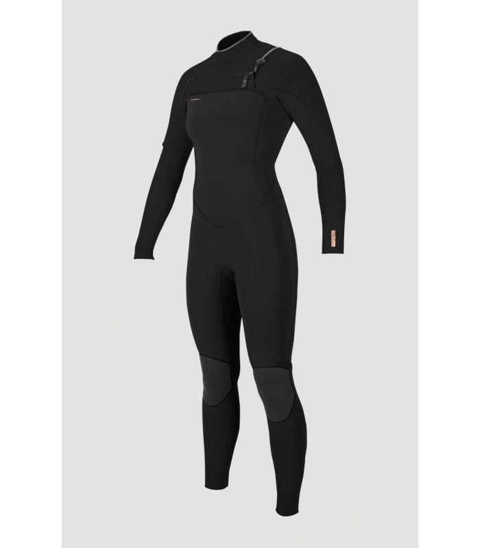 Traje de surf O´neill Wms Hyperfreak 4/3+ Chest Zip blk/blk