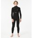 Traje de surf - Rip Curl Flash bomb kid 53 chest zip black