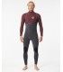 Traje de surf - Rip Curl Flash Bomb 43 zip free marron