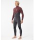 Traje de surf - Rip Curl Flash Bomb 43 zip free marron