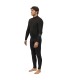 Traje de surf - Vissla New Seas 4-3 v zip-blk