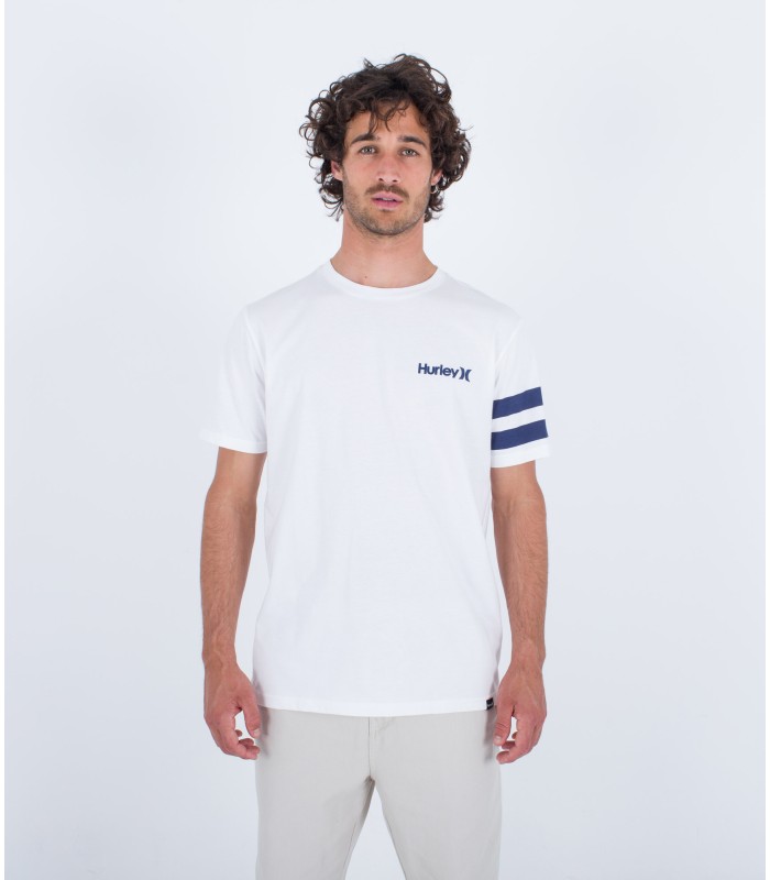 Camiseta - Hurley M oceancare block party tee ss white