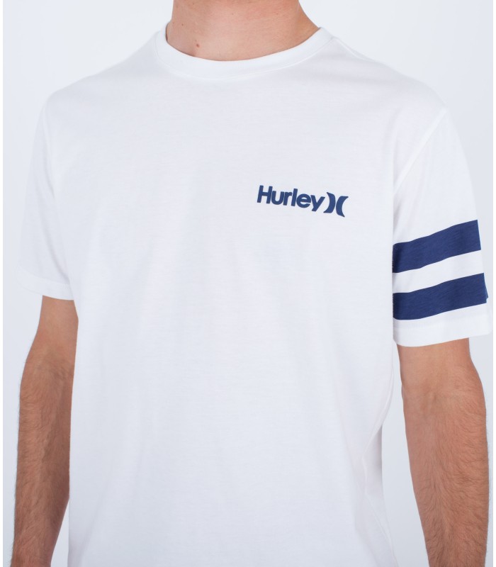 Camiseta - Hurley M oceancare block party tee ss white