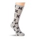 Calcetines - Hurley p piezas print 1/2 Terry crew GREY/WHT/BLACK