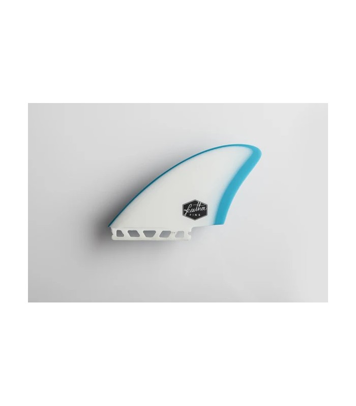 Quillas - Feather fins twin fin future blue/white