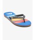 Sandalia Quiksilver Molokai Stripe black red blue