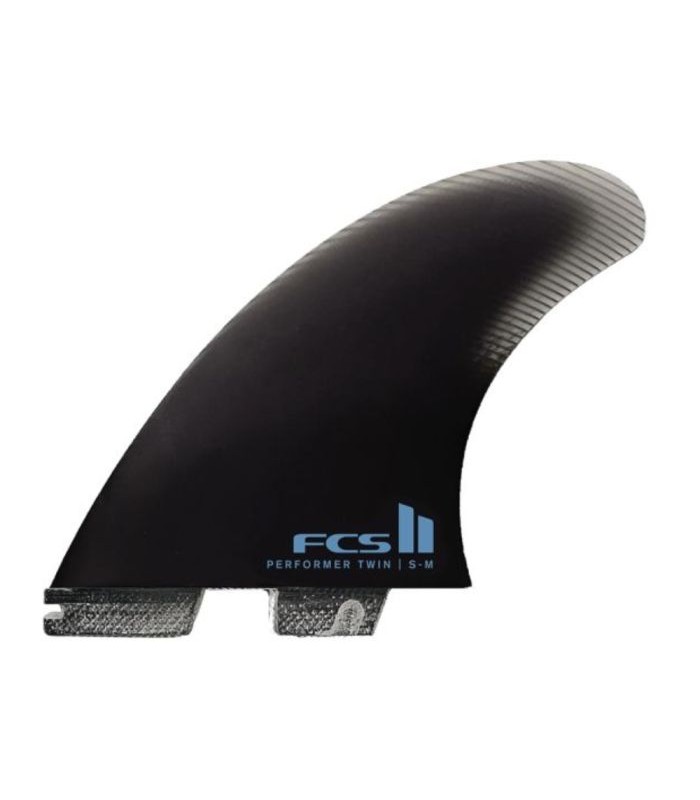 Quillas FCSII Performer Twin+ 1 PG -SM Black Fins