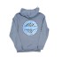 Sudadera Watsay cuadros gris fina