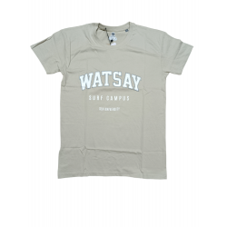 Camiseta Watsay Campus beige