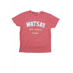 Camiseta Watsay Campus coral lav