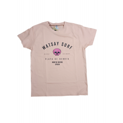 Camiseta Watsay calavera coral