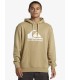 Sudadera Quiksilver Big Logo beige