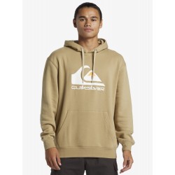 Sudadera Quiksilver Big Logo beige