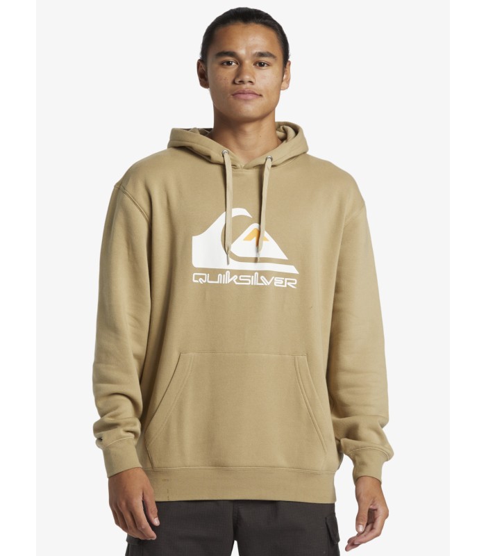 Sudadera Quiksilver Big Logo beige