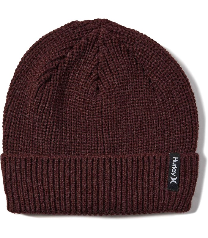 Gorro Hurley hombre Max cuff 2.0 garnet