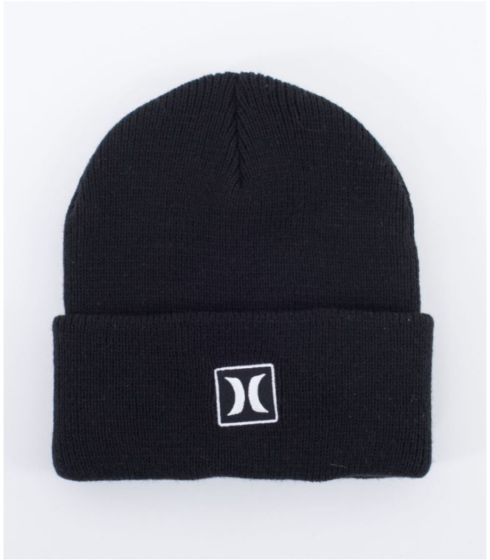 Gorro Hurley Square icon cuff 2.0 black