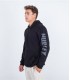 Sudadera Hurley Acadia heat black