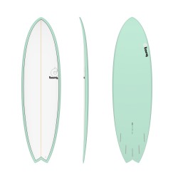 Tabla de surf torq 6.6 pinline seagreen fish