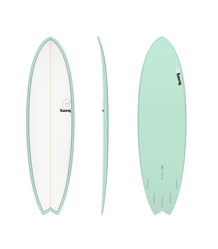 Tabla de surf - torq 6.6 pinline seagreen fish