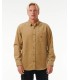 Camisa pana - rip curl classic surf cord dark khaki