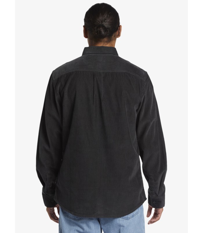 Camisa Quiksilver pana Smoke Trail black