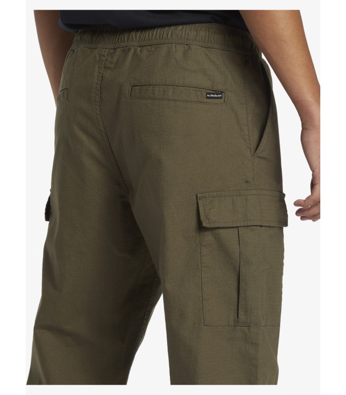 Pantalon - Quiksilver DNA beach cargo green