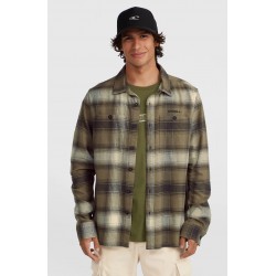 Camisa O´neill Flannel check brown