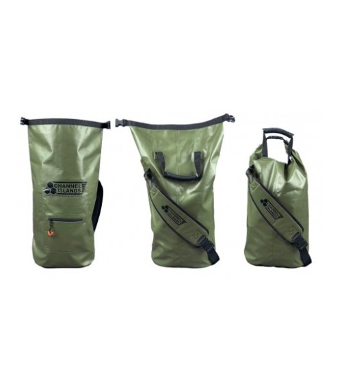 Mochila estanca Channel Islands dry pack light green 30 L